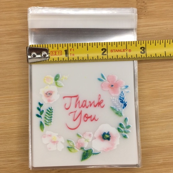 50 Thank You Self Adhesive Bags PRICE IS FIRM - Picture 6 of 6